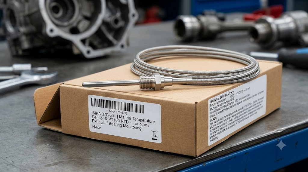 Marine Temperature Sensor & PT100 RTD from BMS Spares Hub Supplier Bangladesh.